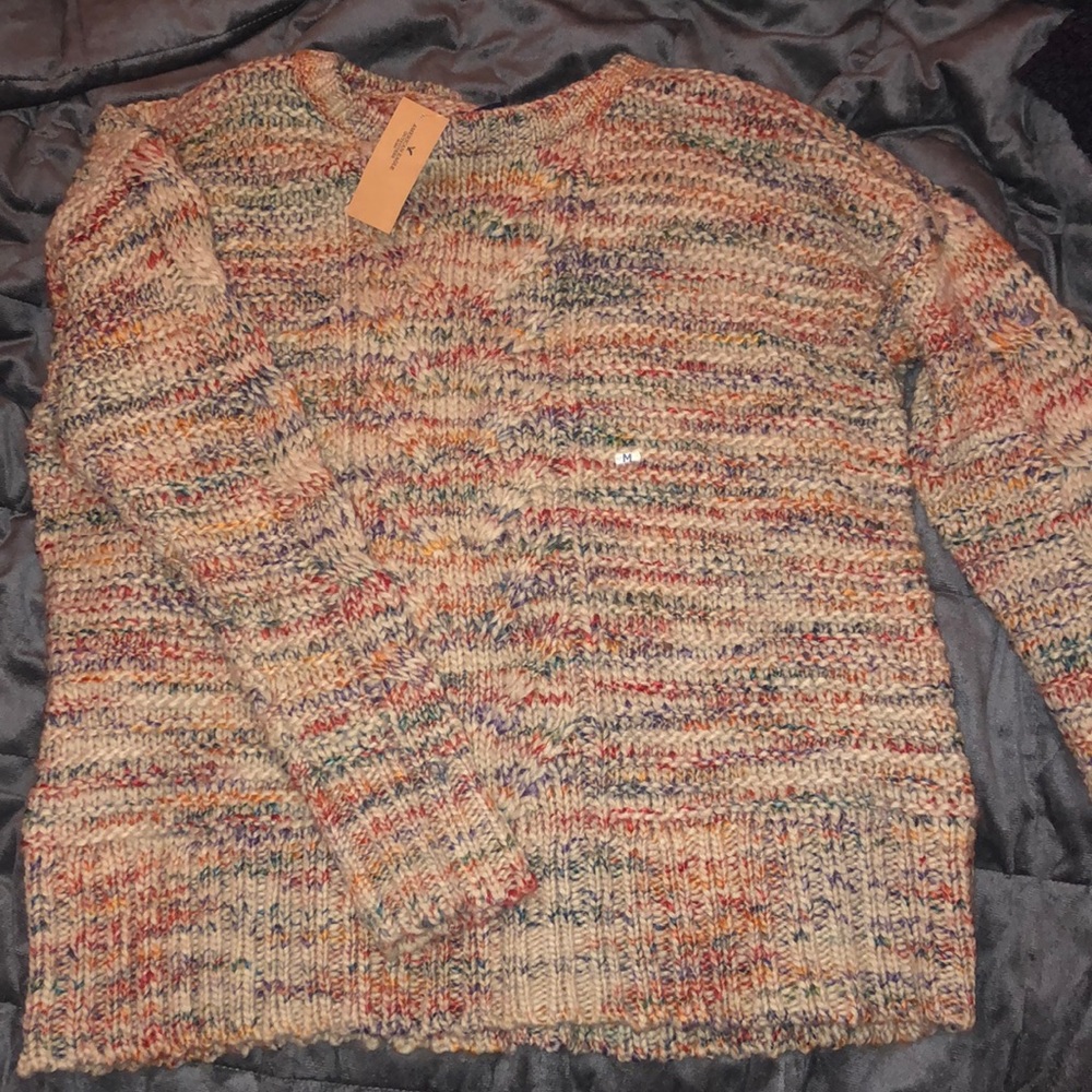 Multicolor American Eagle Sweater, NWT!